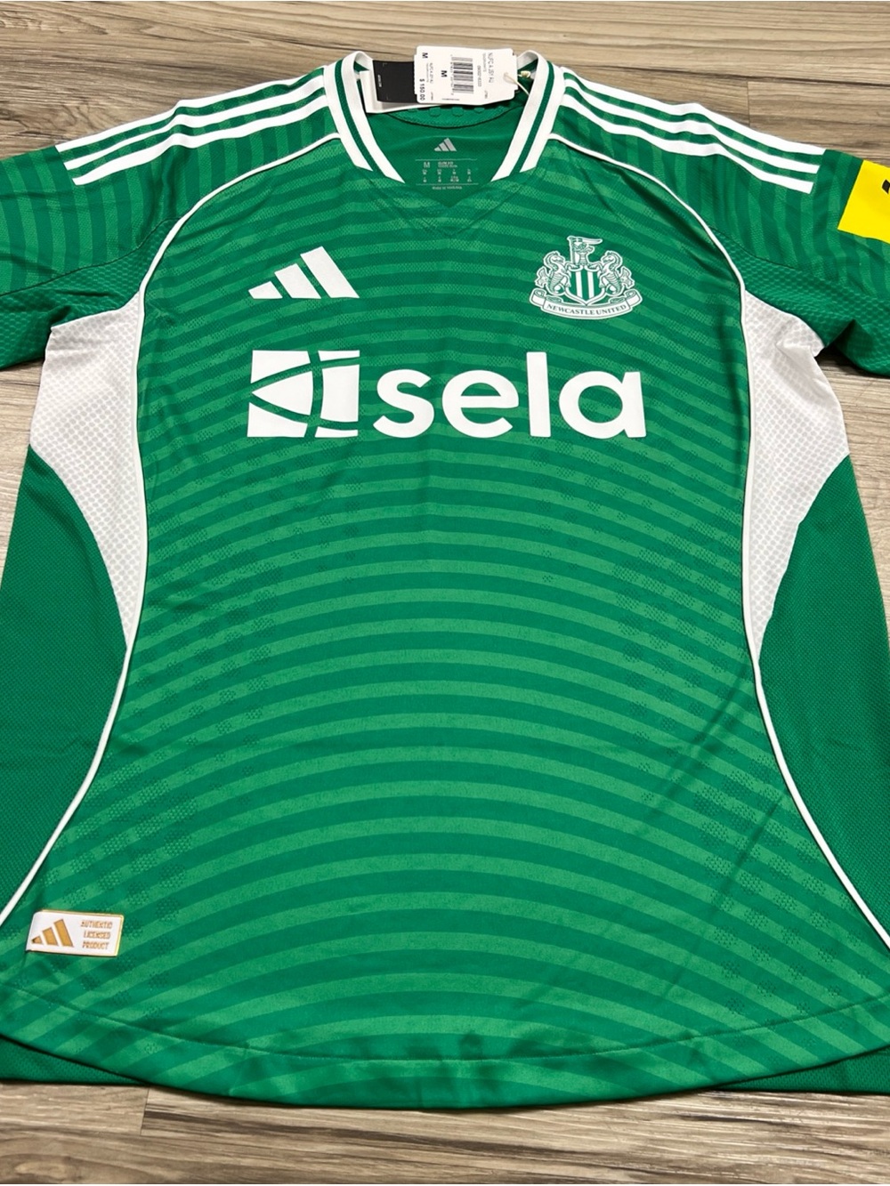 Adidas Newcastle United FC 25/26 Away Jersey Authentic Soccer Men’s Medium $150
